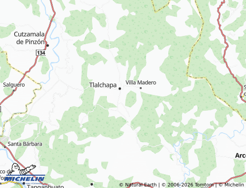 Mapa MICHELIN El Cerrito - ViaMichelin