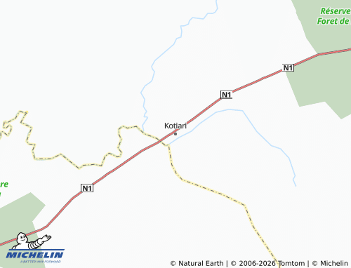 Mapa MICHELIN Kotiari - ViaMichelin