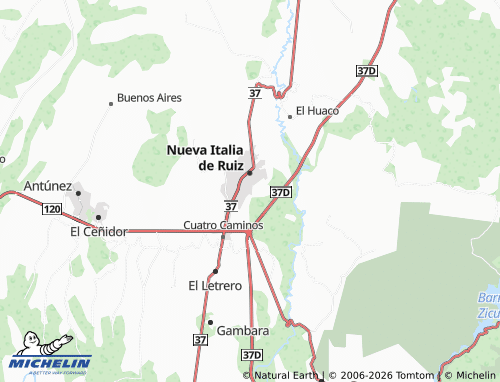 Mapa MICHELIN Pablo Padilla - ViaMichelin
