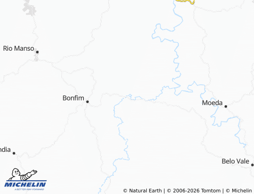 Mapa MICHELIN Santo Antônio da Vargem Alegre - ViaMichelin