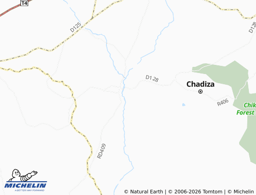 MICHELIN Nsadzu map - ViaMichelin
