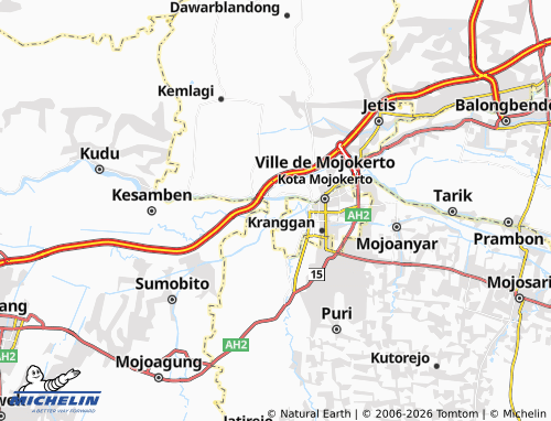 Carte MICHELIN Ngingasrembyong - ViaMichelin