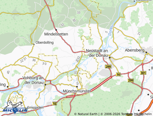 Mappa MICHELIN Pförring - ViaMichelin