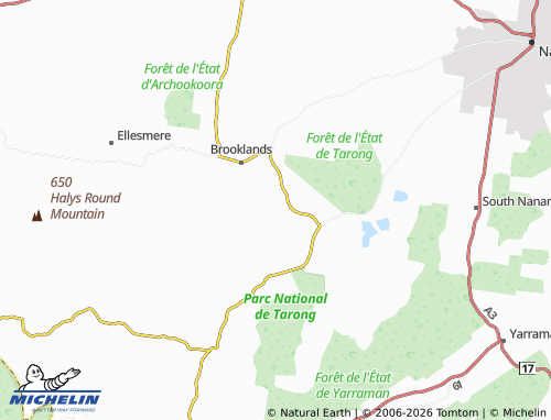 Mappa MICHELIN Tarong - ViaMichelin