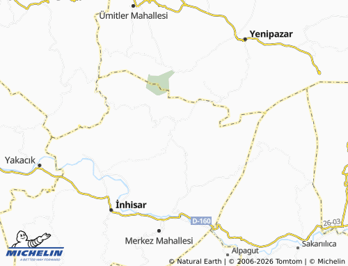 Mappa MICHELIN Akköy - ViaMichelin