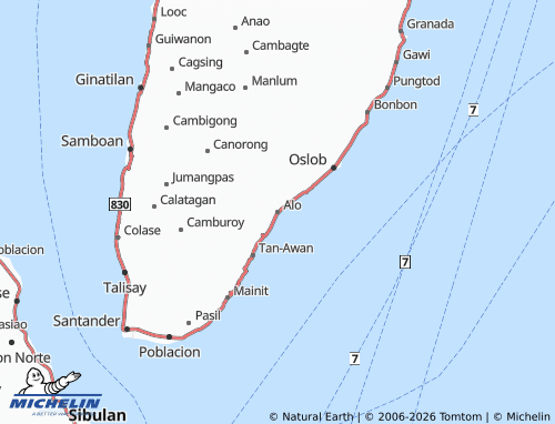 MICHELIN Alo map - ViaMichelin