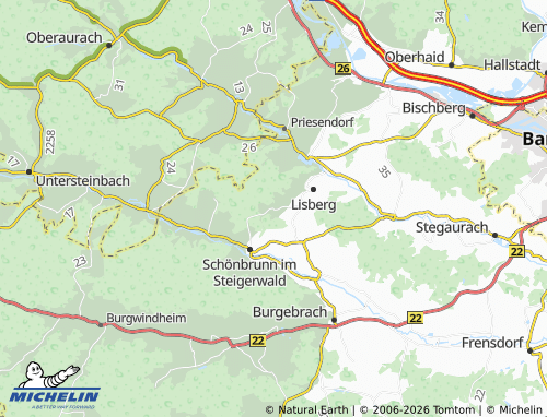 Mappa MICHELIN Grub - ViaMichelin