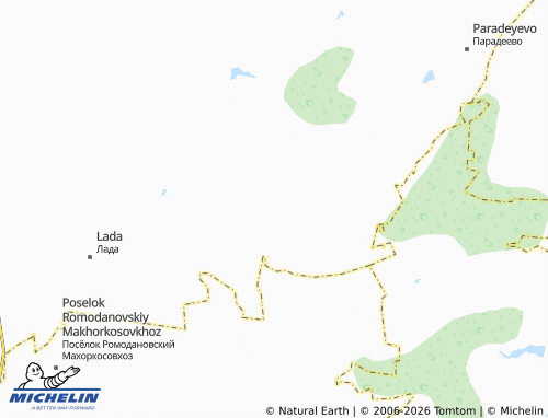 MICHELIN-Landkarte Kamayevo - ViaMichelin