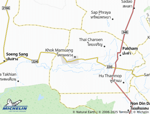 MICHELIN Khok Mamuang map - ViaMichelin
