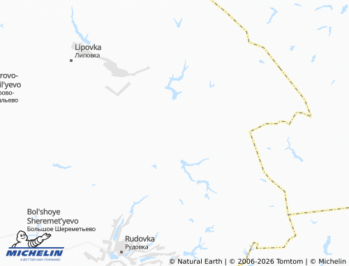 MICHELIN-Landkarte Badin Ugol - ViaMichelin