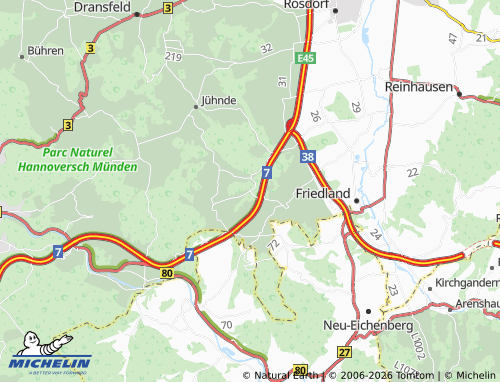 Mapa MICHELIN Dahlenrode - ViaMichelin