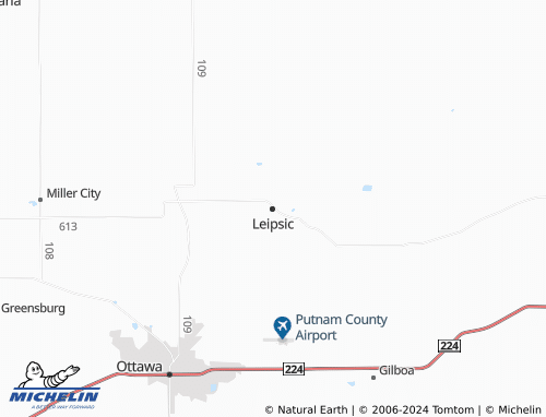 MICHELIN Leipsic map - ViaMichelin