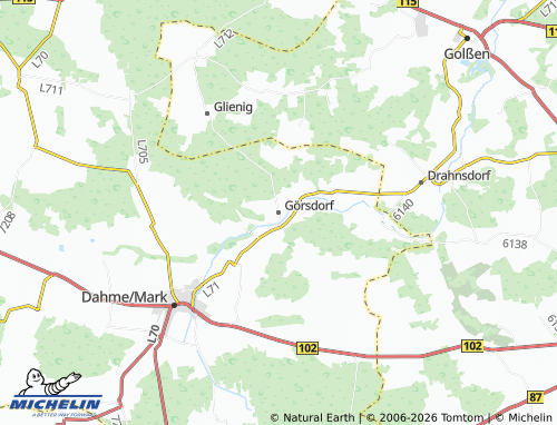 MICHELIN Görsdorf map - ViaMichelin