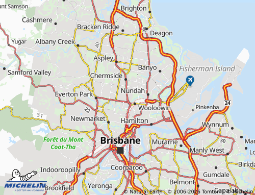 Mapa MICHELIN Kedron - ViaMichelin