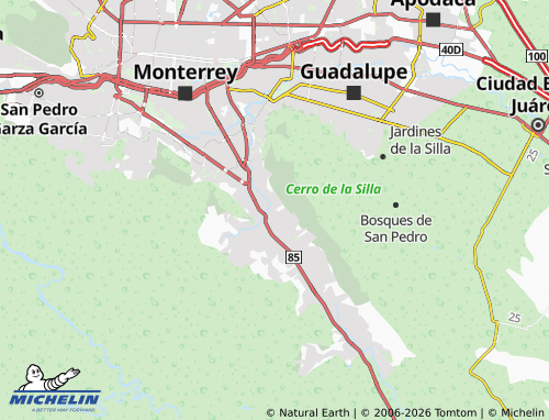 MICHELIN-Landkarte Privadas del Río - ViaMichelin