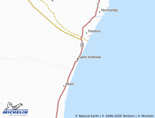 Mapa MICHELIN Saint Andrews - ViaMichelin