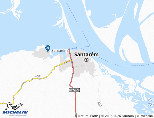 MICHELIN Jardim Santarém map - ViaMichelin