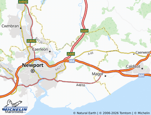 Mappa MICHELIN Langstone - ViaMichelin