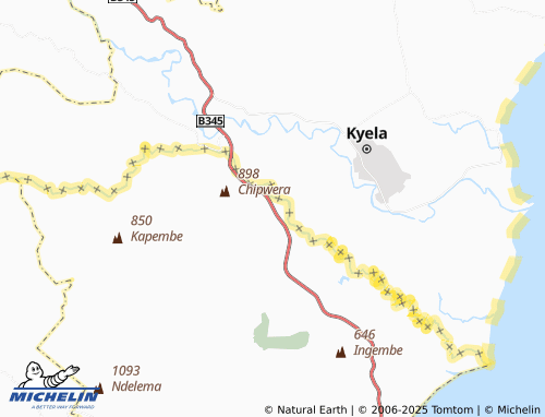 MICHELIN Watondwa map - ViaMichelin