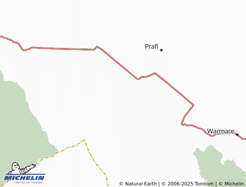MICHELIN Oyehek Brik map - ViaMichelin