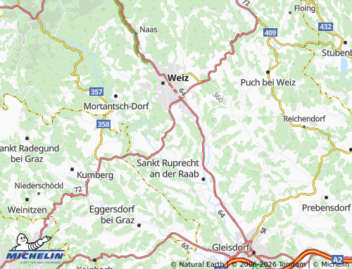 Mapa MICHELIN Rosenberg - ViaMichelin