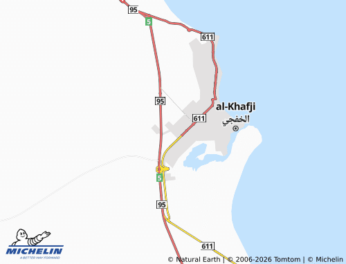 MICHELIN-Landkarte al-Yarmouk - ViaMichelin