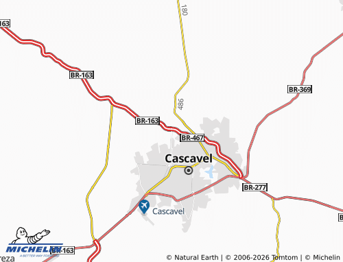 MICHELIN Canadá map - ViaMichelin