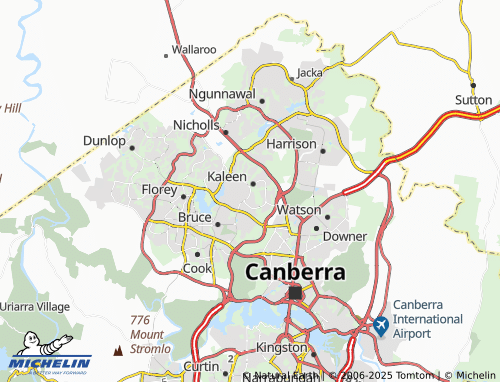 MICHELIN Lawson map - ViaMichelin