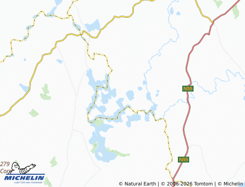Kaart MICHELIN Loch Gowna - ViaMichelin