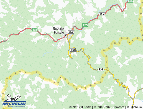 Mappa MICHELIN Daciće - ViaMichelin