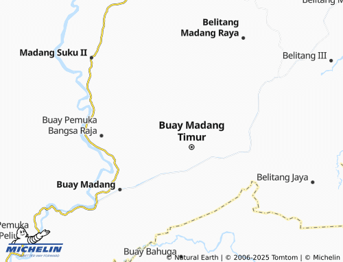 MICHELIN Suka Maju map - ViaMichelin