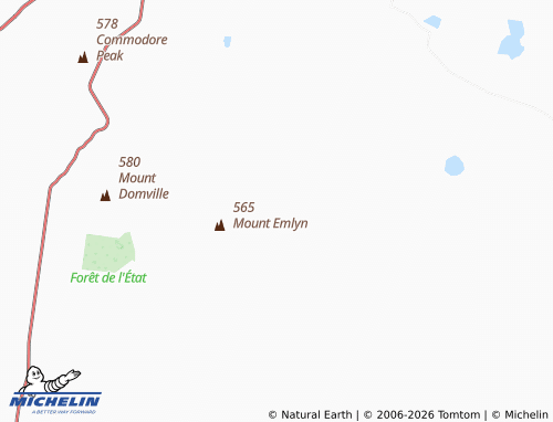Mappa MICHELIN Rocky Creek - ViaMichelin