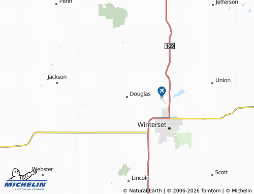 Carte MICHELIN Douglas - ViaMichelin