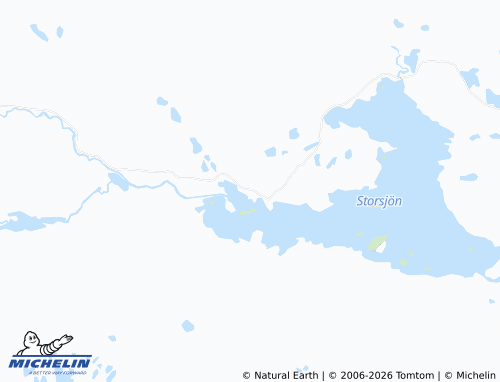 MICHELIN Storsjö map - ViaMichelin