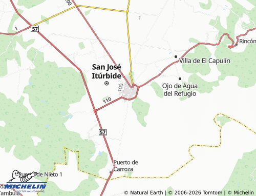 Mappa MICHELIN Villa Corzo - ViaMichelin