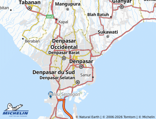 Mapa MICHELIN Sumerta Kauh - ViaMichelin