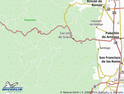 Kaart MICHELIN El Tecongo - ViaMichelin