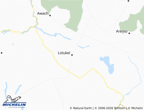 MICHELIN Lotukei map - ViaMichelin