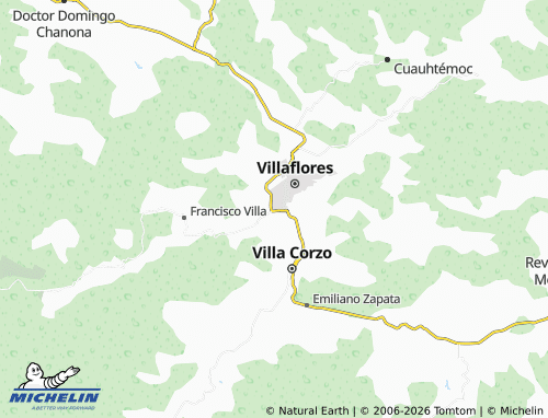MICHELIN-Landkarte El Triunfo - ViaMichelin