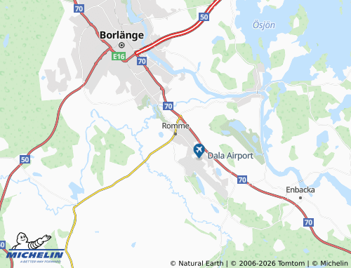 Carte MICHELIN Romme - ViaMichelin