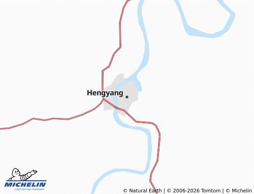 Mapa MICHELIN Hengyang - ViaMichelin