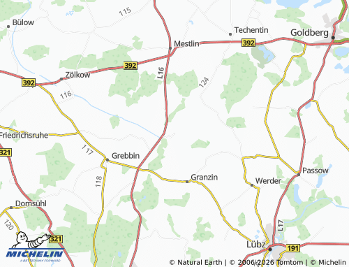 MICHELIN Herzberg map - ViaMichelin