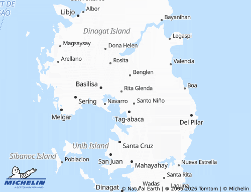 MICHELIN Diegas map - ViaMichelin