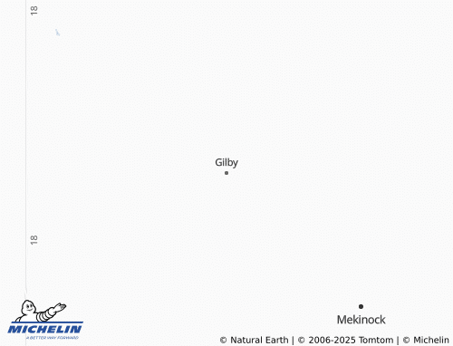 MICHELIN Gilby map - ViaMichelin