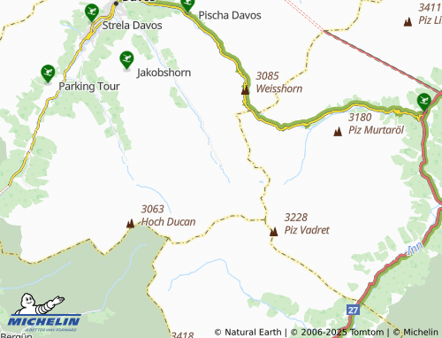 MICHELIN Dürrboden map - ViaMichelin