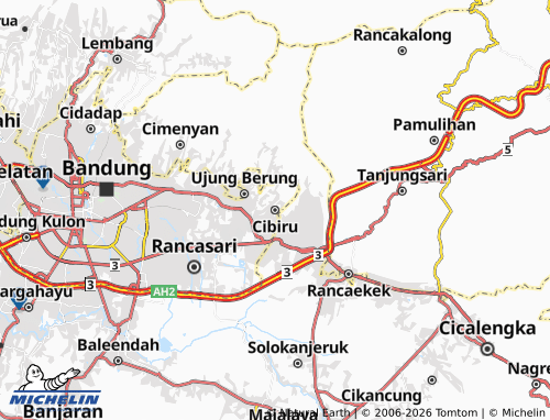 MICHELIN-Landkarte Cibiru - ViaMichelin
