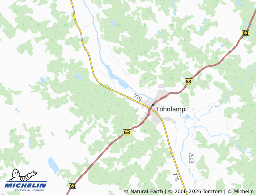 MICHELIN Kopsala map - ViaMichelin