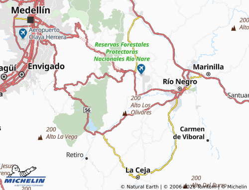 Mappa MICHELIN El Tablazo - ViaMichelin