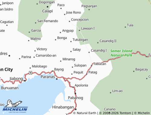 Mappa MICHELIN Mangcal - ViaMichelin