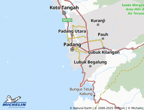 MICHELIN Batang Arau map - ViaMichelin